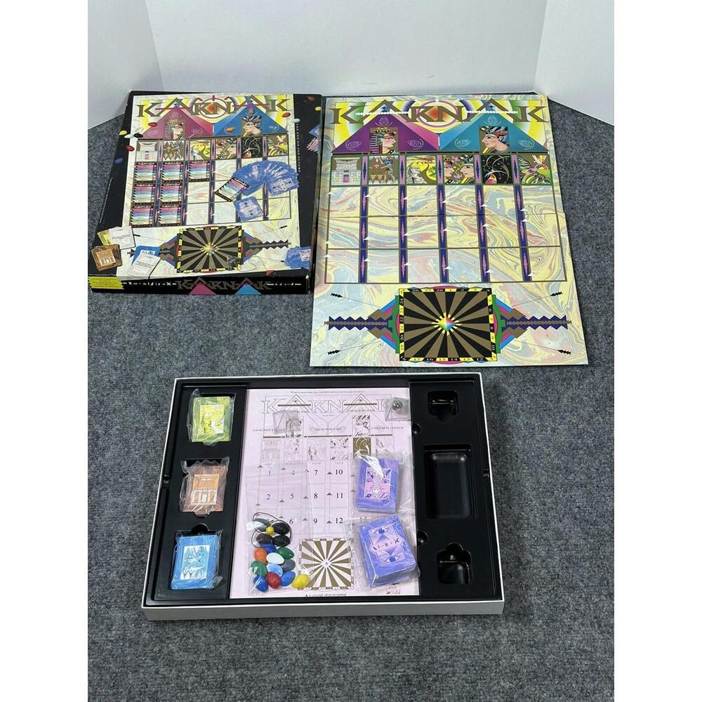 VTG BOARD GAME KARNAK 1989 HOROSCOPE READING GAME ANCIENT EGYPTIAN CULTURE